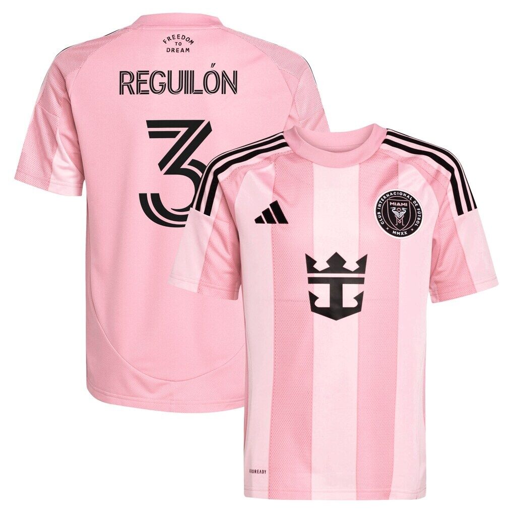 Sergio Reguilón Inter Miami CF adidas Youth 2025 Euforia Replica Jersey