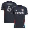 Jeppe Tverskov San Diego FC adidas 2025 State of Flow On-Field Authentic Jersey - Navy - Front View