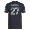 Luca Bombino San Diego FC adidas 2025 State of Flow On-Field Authentic Jersey - Navy - Detail View