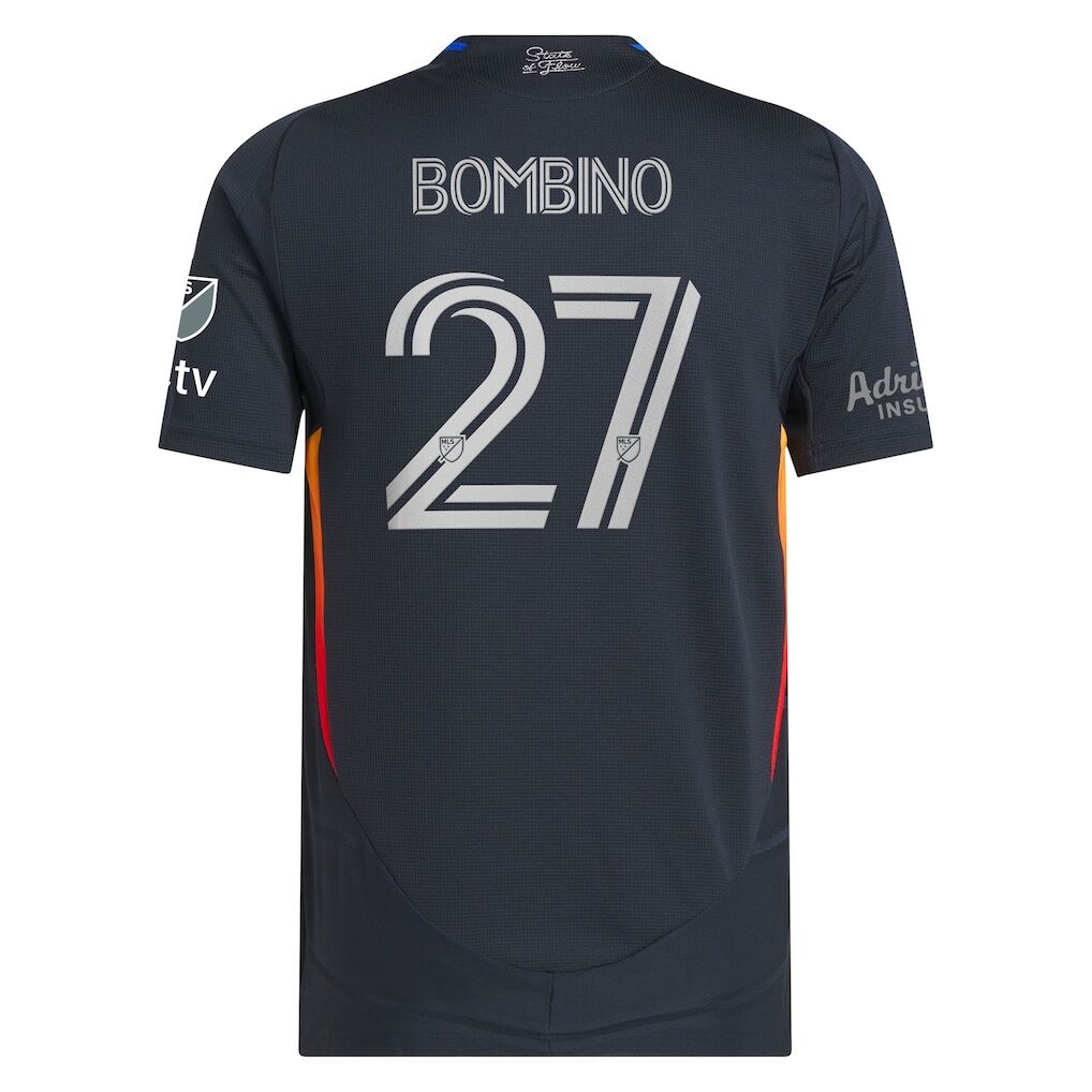 Luca Bombino San Diego FC adidas 2025 State of Flow On-Field Authentic Jersey