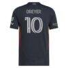 Anders Dreyer San Diego FC adidas 2025 State of Flow On-Field Authentic Jersey - Navy - Detail View