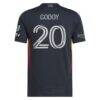 Anibal Godoy San Diego FC adidas 2025 State of Flow On-Field Authentic Jersey - Navy - Detail View