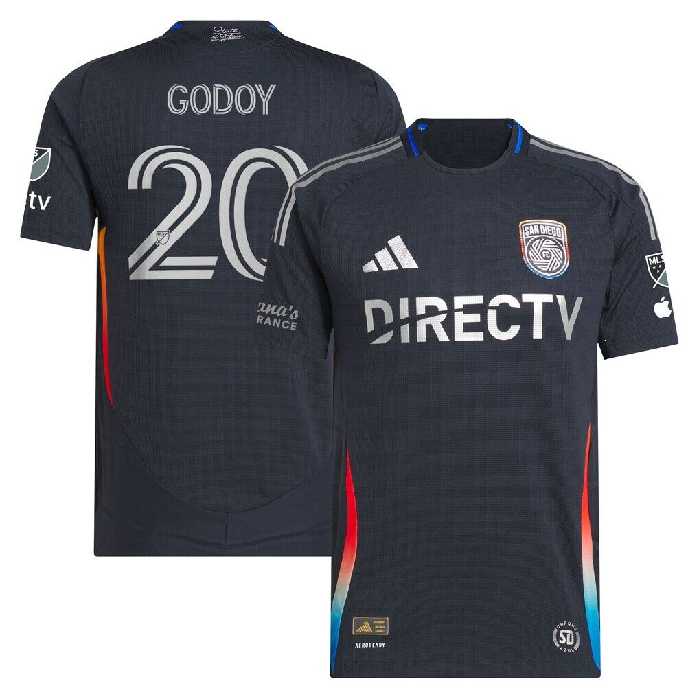 Anibal Godoy San Diego FC adidas 2025 State of Flow On-Field Authentic Jersey