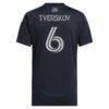 Jeppe Tverskov San Diego FC adidas Women's 2025 State of Flow Replica Jersey - Navy - Detail View