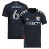 Jeppe Tverskov San Diego FC adidas Women's 2025 State of Flow Replica Jersey - Navy - Front View