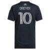 Anders Dreyer San Diego FC adidas Women's 2025 State of Flow Replica Jersey - Navy - Detail View