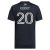 Anibal Godoy San Diego FC adidas Women's 2025 State of Flow Replica Jersey - Navy - Detail View
