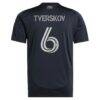Jeppe Tverskov San Diego FC adidas Youth 2025 State of Flow Replica Jersey - Navy - Detail View