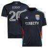 Anibal Godoy San Diego FC adidas Youth 2025 State of Flow Replica Jersey - Navy - Front View
