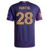 Joseph Paintsil LA Galaxy adidas 2025 RIZON On-Field Authentic Jersey - Navy - Detail View