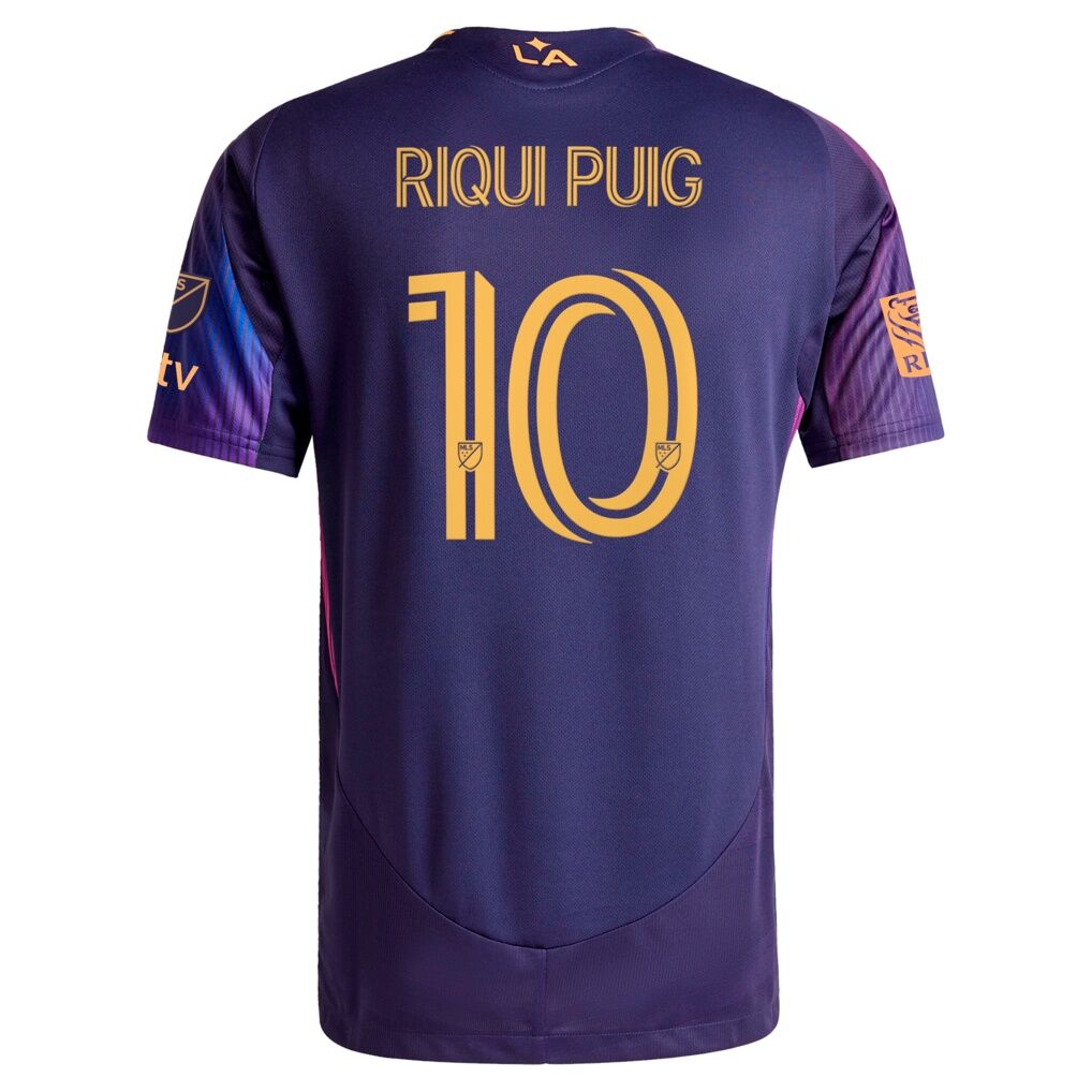 Riqui Puig LA Galaxy adidas 2025 RIZON On-Field Authentic Jersey