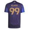 João Klauss LA Galaxy adidas 2025 RIZON Replica Jersey - Navy - Detail View