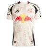Cade Cowell New York Red Bulls adidas 2025 Stone Kit On-Field Authentic Jersey - Tan - - Side View
