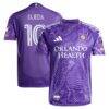 Martín Ojeda Orlando City SC adidas 2025 Perfect Storm On-Field Authentic Jersey - Purple - Front View