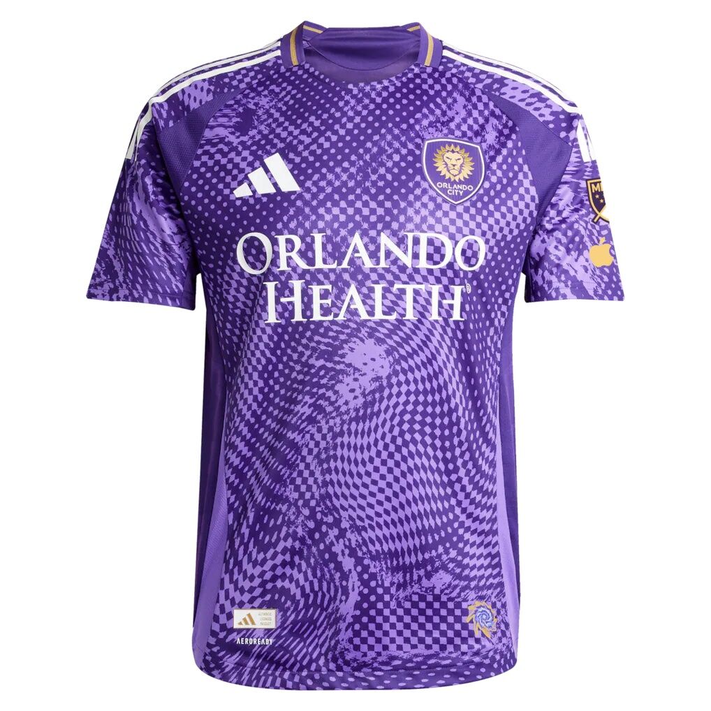 Robin Jansson Orlando City SC adidas 2025 Perfect Storm On-Field Authentic Jersey