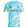 Nathan Harriel Philadelphia Union adidas 2025 The Voltage Kit Replica Jersey - Blue - Side View