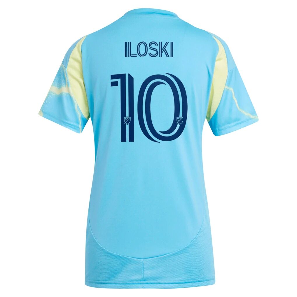 Milan Iloski Philadelphia Union adidas Women's 2025 The Voltage Kit Replica Jersey