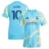 Milan Iloski Philadelphia Union adidas Women's 2025 The Voltage Kit Replica Jersey - Blue - Front View