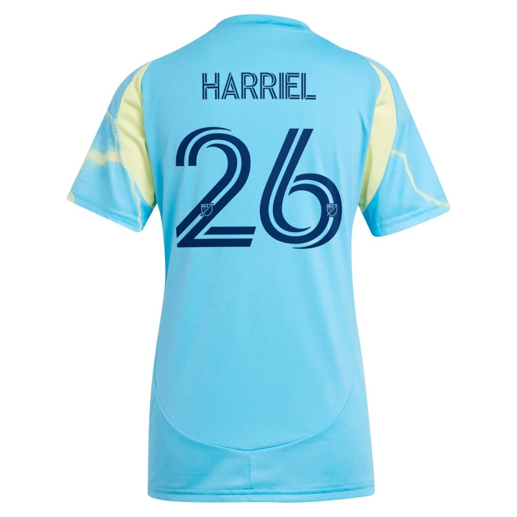 Nathan Harriel Philadelphia Union adidas Women's 2025 The Voltage Kit Replica Jersey