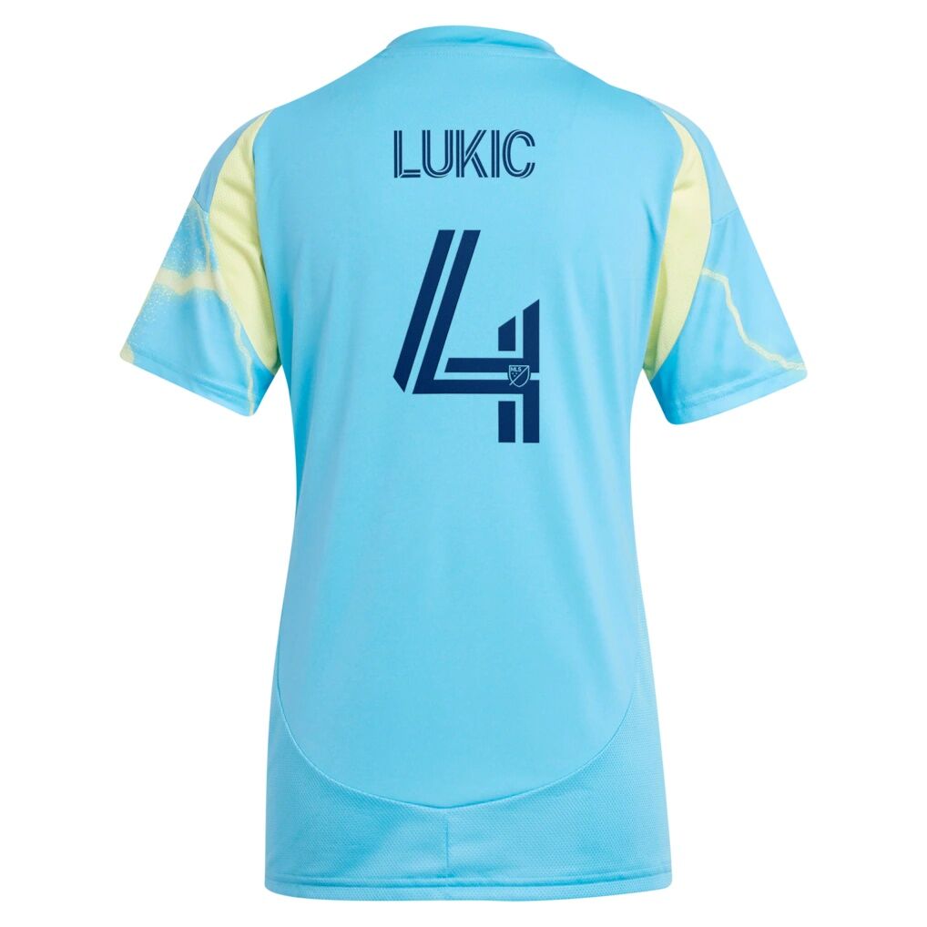 Jovan Lukić Philadelphia Union adidas Women's 2025 The Voltage Kit Replica Jersey