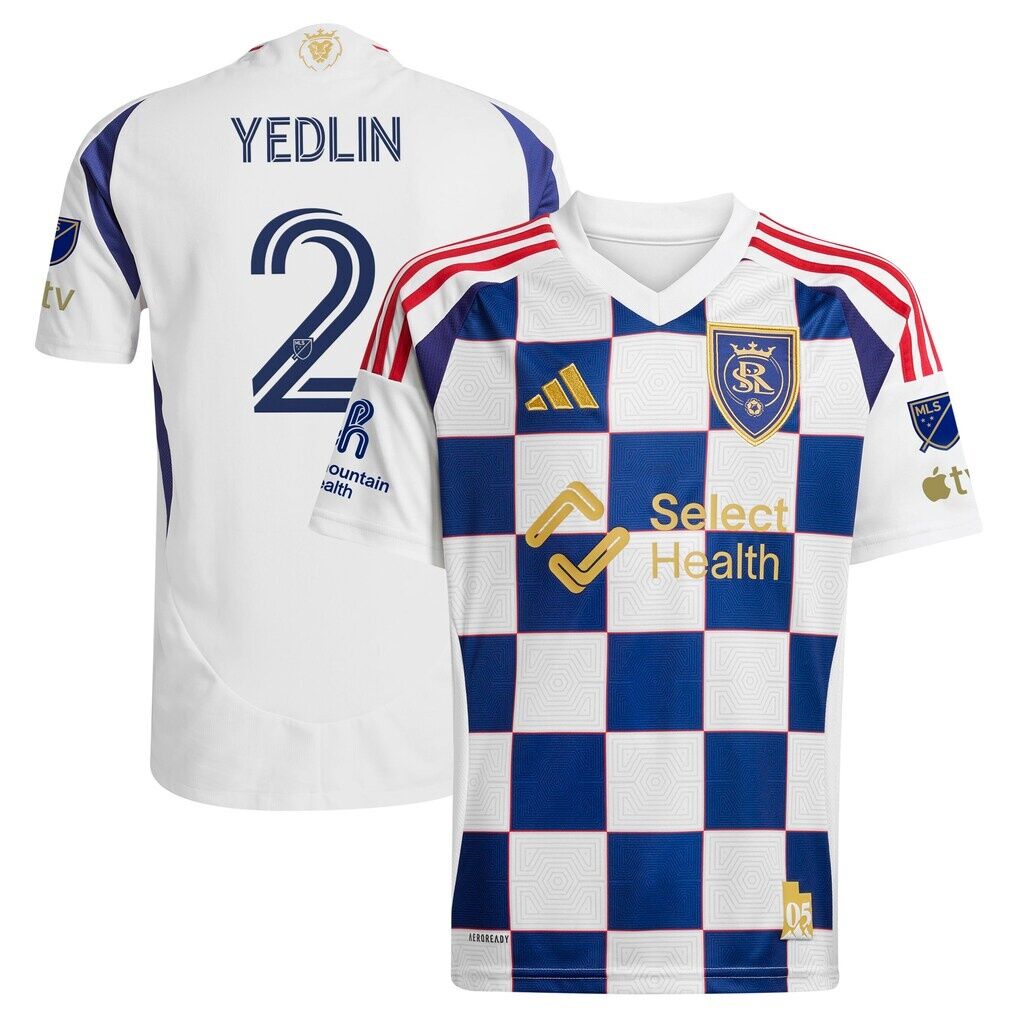 DeAndre Yedlin Real Salt Lake adidas 2025 Grid City On-Field Authentic Jersey