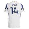 Emeka Eneli Real Salt Lake adidas 2025 Grid City On-Field Authentic Jersey - White - Detail View