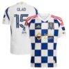 Justen Glad Real Salt Lake adidas 2025 Grid City On-Field Authentic Jersey - White - Front View