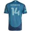 Paul Rothrock Seattle Sounders FC adidas 2025 The Salish Sea Kit On-Field Authentic Jersey - Blue - Detail View