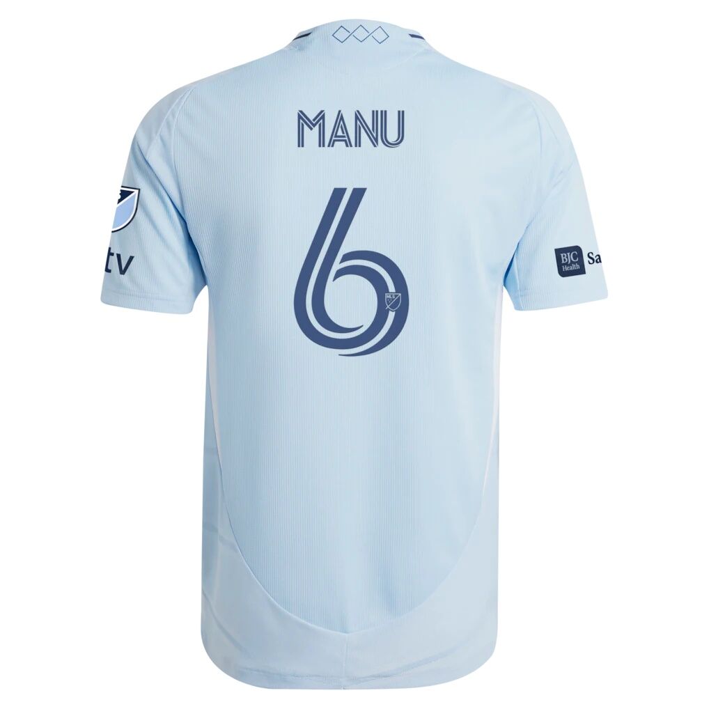 Manu García Sporting Kansas City adidas 2025 One KC On-Field Authentic Jersey - Light Blue