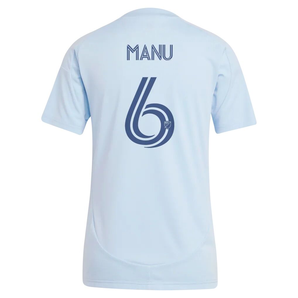 Manu García Sporting Kansas City adidas Women's 2025 One KC Replica Jersey - Light Blue
