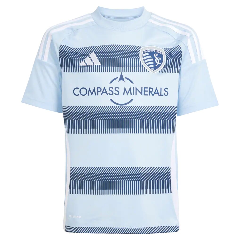 Manu García Sporting Kansas City adidas Youth 2025 One KC Replica Jersey - Light Blue