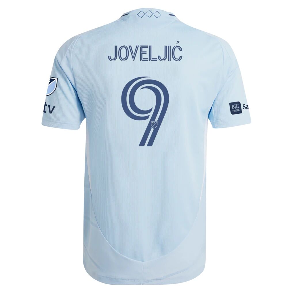 Dejan Joveljic Sporting Kansas City adidas 2025 One KC On-Field Authentic Jersey - Light Blue