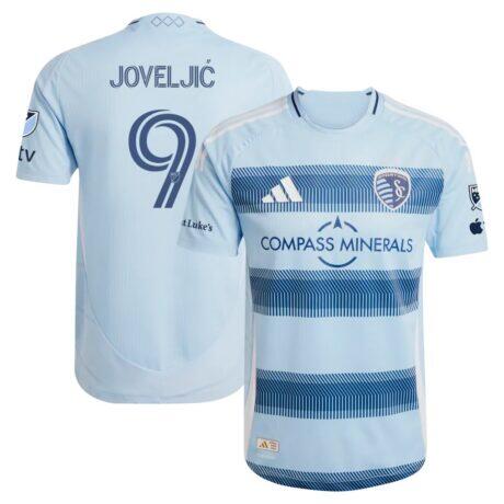 Dejan Joveljic Sporting Kansas City adidas 2025 One KC On-Field Authentic Jersey - - Front View