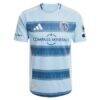 Dejan Joveljic Sporting Kansas City adidas 2025 One KC On-Field Authentic Jersey - - Side View