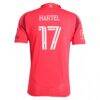 Marcel Hartel St. Louis CITY SC adidas 2025 Forever CITY Red On-Field Authentic Jersey - Red - Detail View