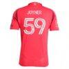 MyKhi Joyner St. Louis CITY SC adidas 2025 Forever CITY Red On-Field Authentic Jersey - Red - Detail View