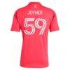 MyKhi Joyner St. Louis CITY SC adidas 2025 Forever CITY Red Replica Jersey - Red - Detail View