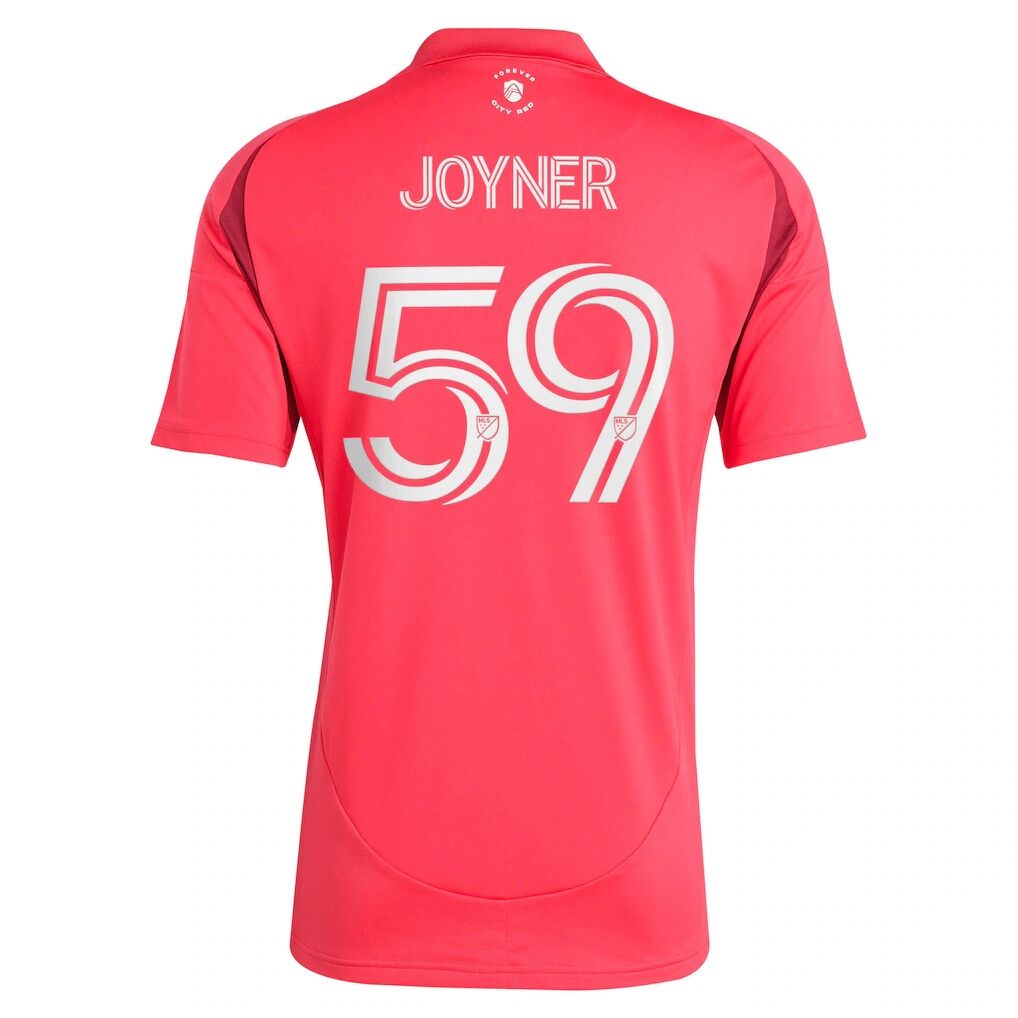 MyKhi Joyner St. Louis CITY SC adidas 2025 Forever CITY Red Replica Jersey