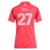 Fallou Fall St. Louis CITY SC adidas Women's 2025 Forever CITY Red Replica Jersey - Red - Detail View