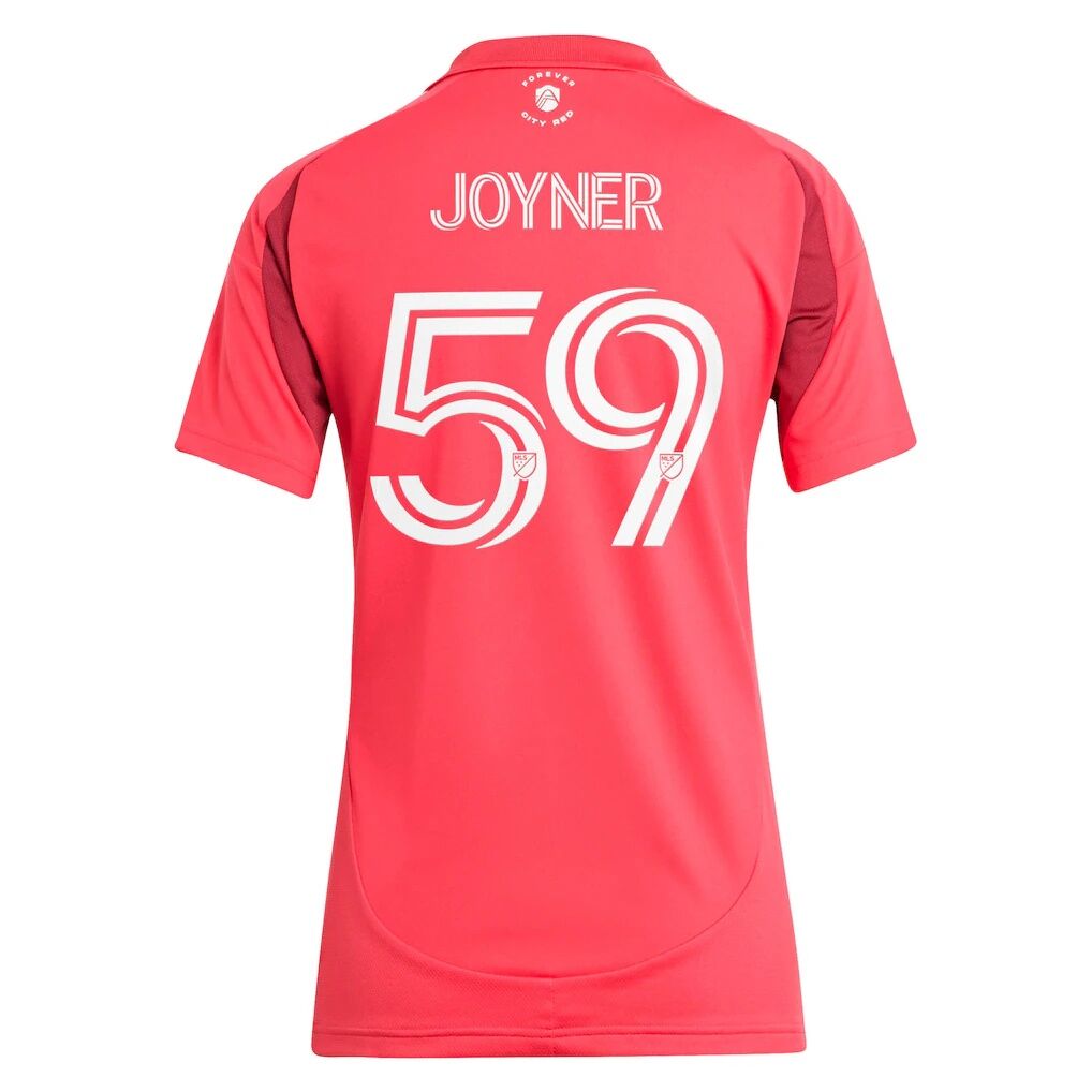 MyKhi Joyner St. Louis CITY SC adidas Women's 2025 Forever CITY Red Replica Jersey