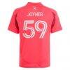 MyKhi Joyner St. Louis CITY SC adidas Youth 2025 Forever CITY Red Replica Jersey - Red - Detail View