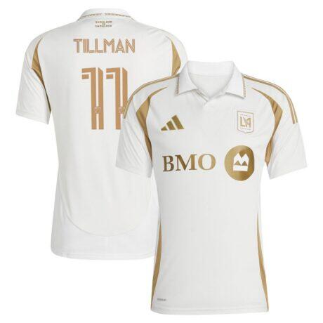 Timothy Tillman LAFC adidas 2025 Secondary Replica Jersey - White - Front View