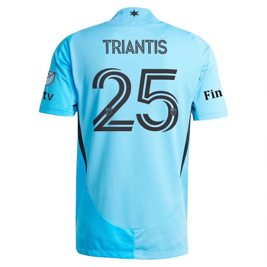 Nectarios Triantis Minnesota United FC adidas 2025 CONVERGENCE On-Field Authentic Jersey