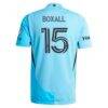 Michael Boxall Minnesota United FC adidas 2025 CONVERGENCE On-Field Authentic Jersey - Blue - Detail View