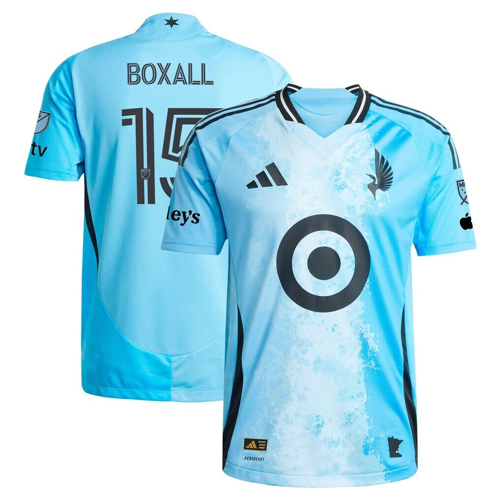 Michael Boxall Minnesota United FC adidas 2025 CONVERGENCE On-Field Authentic Jersey