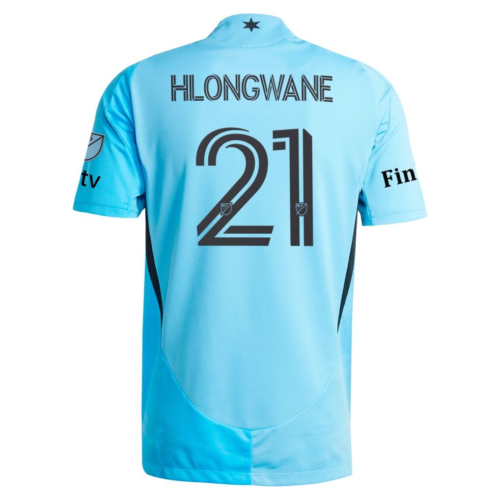 Bongokuhle Hlongwane Minnesota United FC adidas 2025 CONVERGENCE On-Field Authentic Jersey
