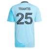 Nectarios Triantis Minnesota United FC adidas 2025 CONVERGENCE Replica Jersey - Blue - Detail View