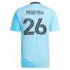 Joaquín Pereyra Minnesota United FC adidas 2025 CONVERGENCE Replica Jersey - Blue - Detail View