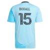 Michael Boxall Minnesota United FC adidas 2025 CONVERGENCE Replica Jersey - Blue - Detail View