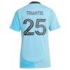 Nectarios Triantis Minnesota United FC adidas Women's 2025 CONVERGENCE Replica Jersey - Blue - Detail View